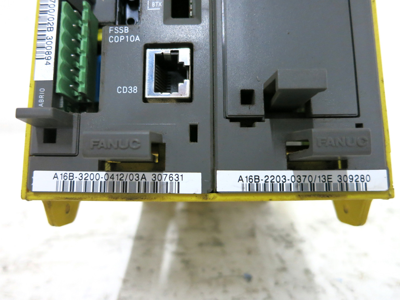 Fanuc A16B-3200-0412 + A16B-2203-0370 Robot Control CPU Board